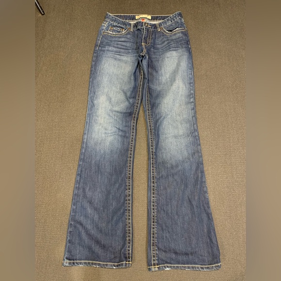 BKE Denim - BKE Buckle Kate Stretch Boot Cut Blue Jeans Size 30 Tall 35.5 Inseam‎